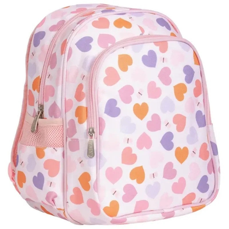 A Little Lovely Company Backpack 16L Hearts