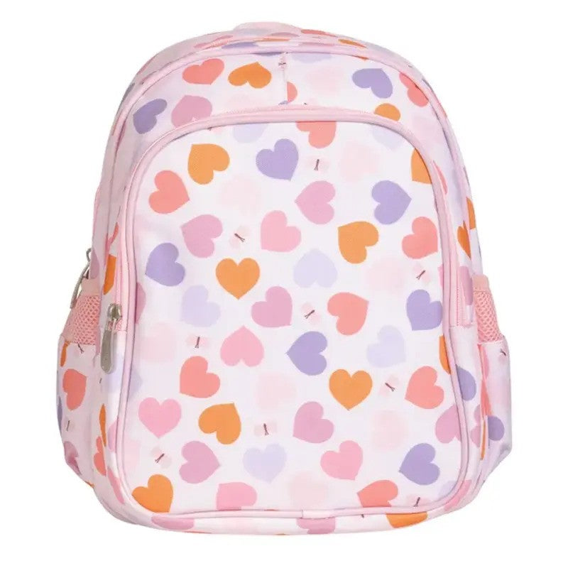 A Little Lovely Company Backpack 16L Hearts