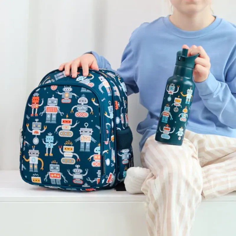A Little Lovely Company Backpack 16L Robots