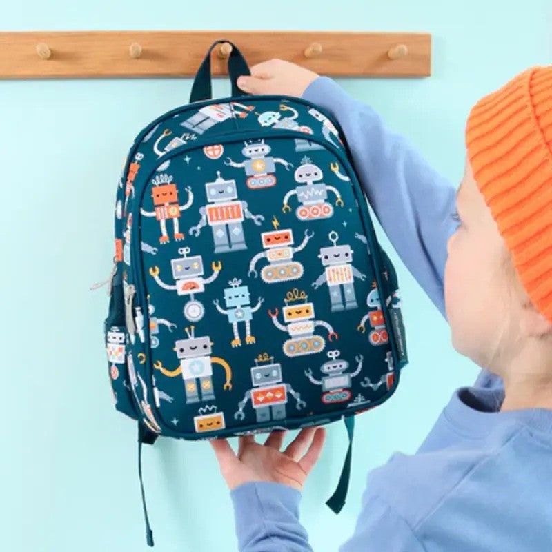 A Little Lovely Company Backpack 16L Robots