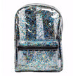 A Little Lovely Company Backpack Glitter Transparent/Black