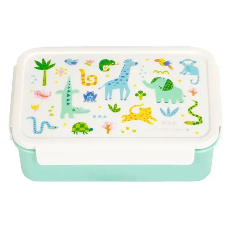 A Little Lovely Company Bento Lunch Box 1.2L Jungle