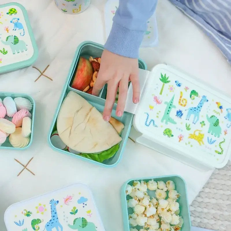 A Little Lovely Company Bento Lunch Box 1.2L Jungle