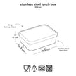 A Little Lovely Company Bento Lunch Box 1.2L Jungle