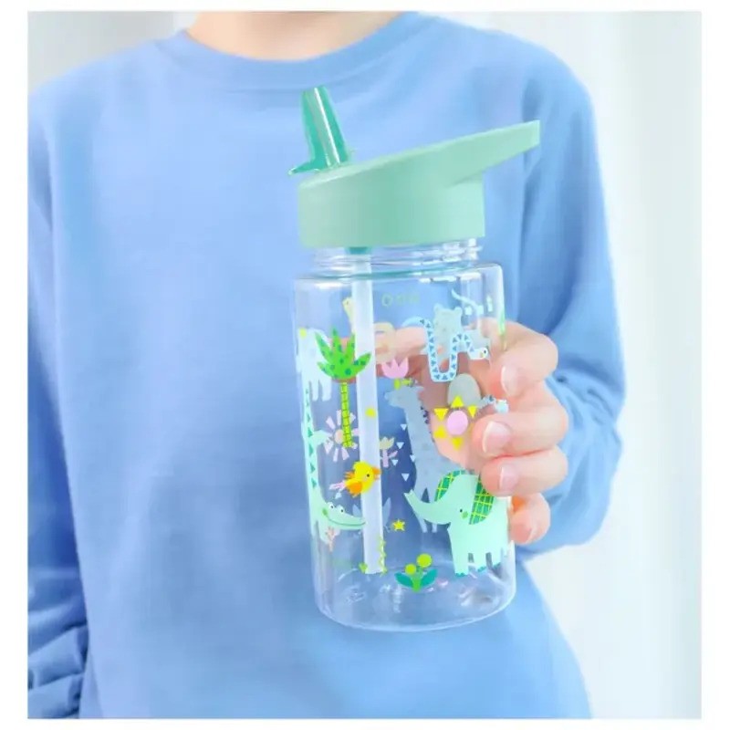 A Little Lovely Company Drink Bottle 450ml Jungle