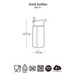 A Little Lovely Company Drink Bottle 450ml Jungle