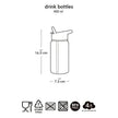 A Little Lovely Company Drink Bottle 450ml Robots