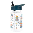 A Little Lovely Company Drink Bottle 450ml Robots