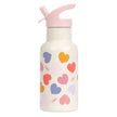 A Little Lovely Company Insulated Stainless Steel Drink Bottle 350ml Hearts