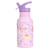A Little Lovely Company Insulated Stainless Steel Drink Bottle 350ml Princesses