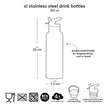 A Little Lovely Company Insulated Stainless Steel Drink Bottle 500ml Princesses