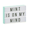 A Little Lovely Company Lightbox Mint A4