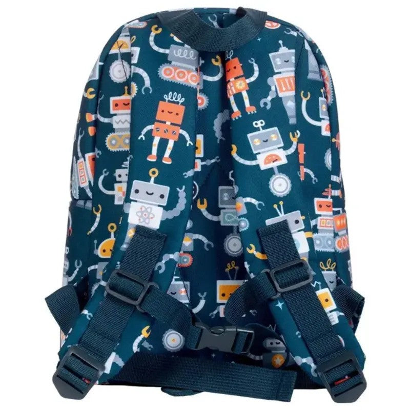A Little Lovely Company Little Backpack 7L Robots