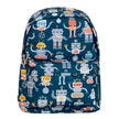 A Little Lovely Company Little Backpack 7L Robots