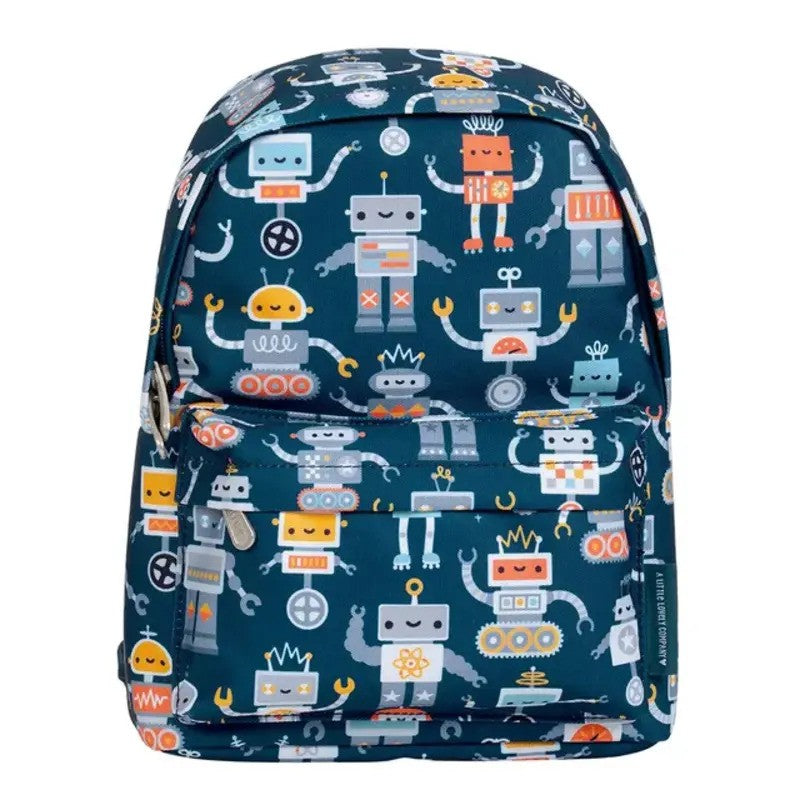 A Little Lovely Company Little Backpack 7L Robots