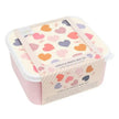 A Little Lovely Company Lunch & Snack Box Set Hearts