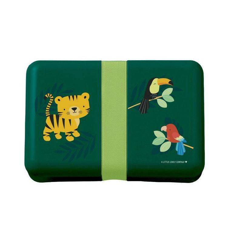 A Little Lovely Company Lunchbox Jungle Tiger