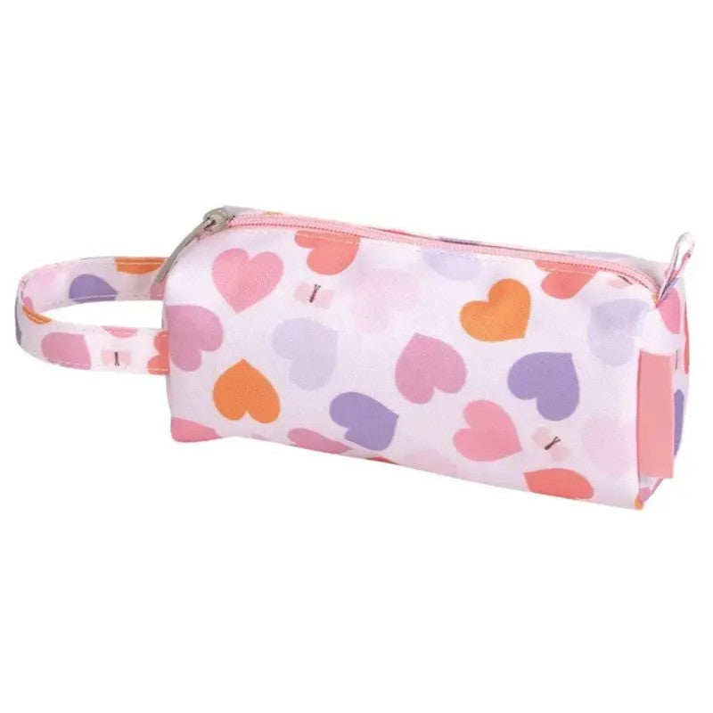 A Little Lovely Company Pencil Case Hearts