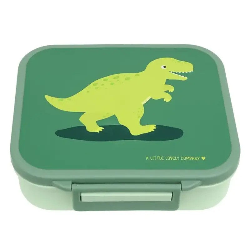 A Little Lovely Company Square Lunch Box 900ml Dinosaur