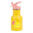 A Little Lovely Company Stainless Steel Drink Bottle 350ml Shooting Star