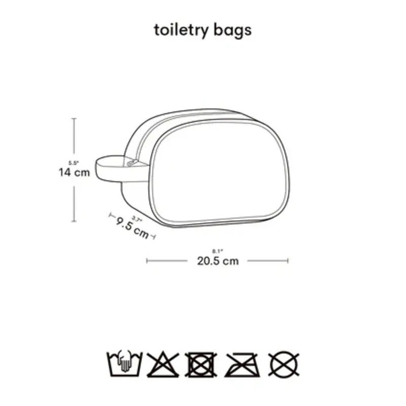 A Little Lovely Company Toiletry Bag Hearts