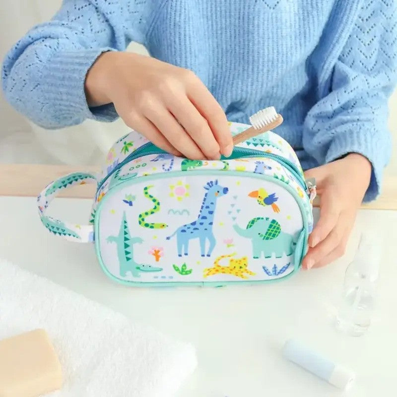 A Little Lovely Company Toiletry Bag Jungle