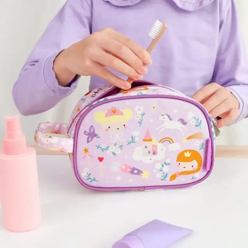 A Little Lovely Company Toiletry Bag Princesses