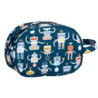 A Little Lovely Company Toiletry Bag Robots