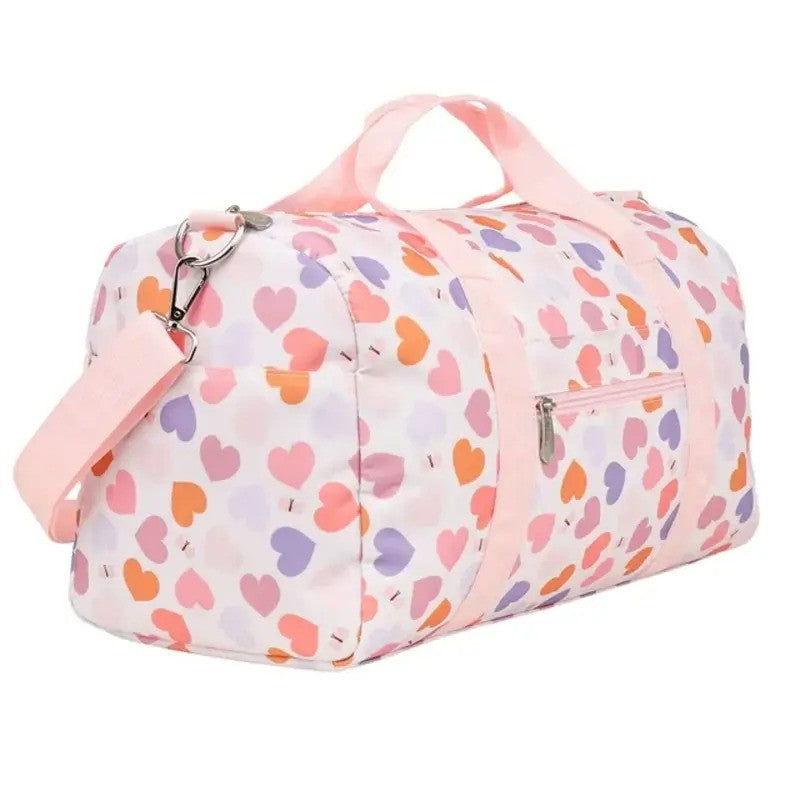 A Little Lovely Company Travel (Sports) Bag 26L Hearts