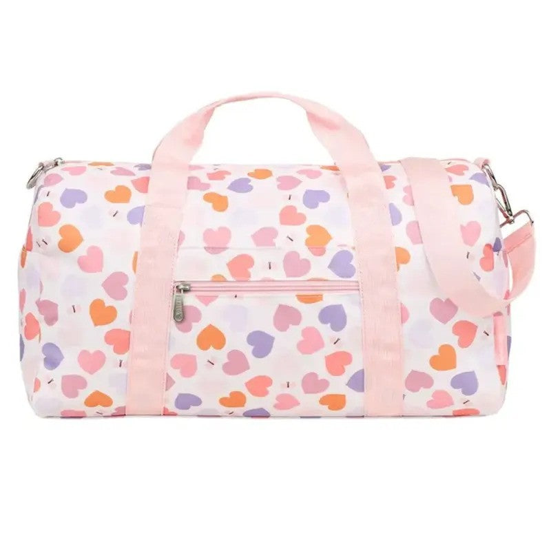 A Little Lovely Company Travel (Sports) Bag 26L Hearts