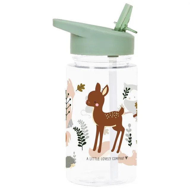 A Little Lovely Company Drink Bottle Forest Friends