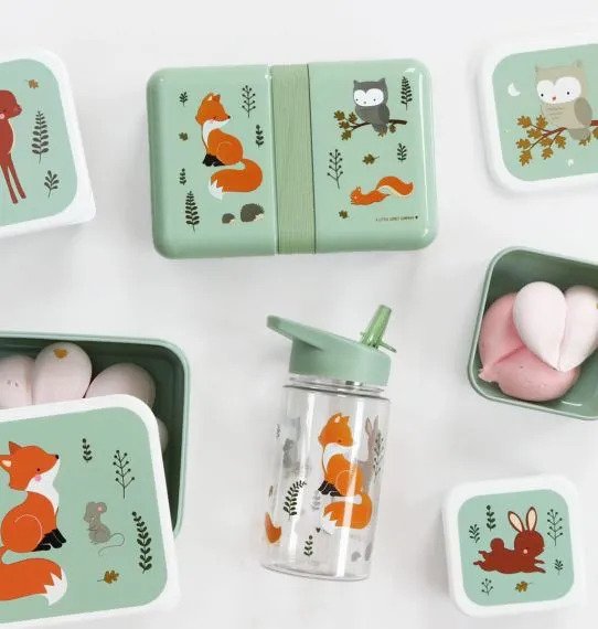 A Little Lovely Company Lunchbox Forest Friends