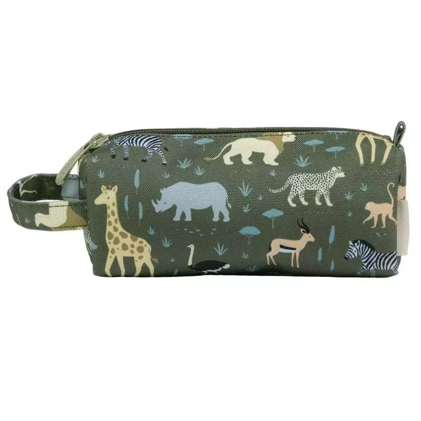 A Little Lovely Company Pencil Case Savanna