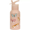 A Little Lovely Company Stainless Steel Drink Bottle Butterflies