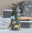 A Little Lovely Company Stainless Steel Drink Bottle Savanna