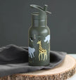 A Little Lovely Company Stainless Steel Drink Bottle Savanna