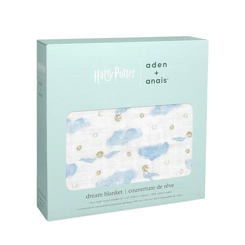Aden + Anais Classic Dream Blanket Harry Potter Iconic Letters