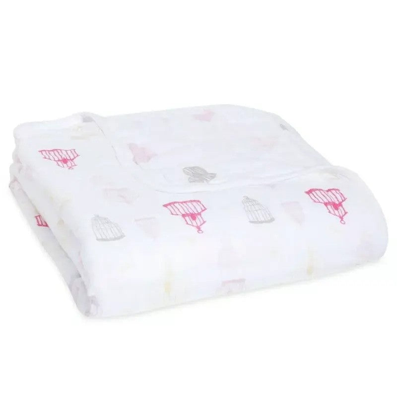 Aden + Anais Classic Dream Blanket Lovebird