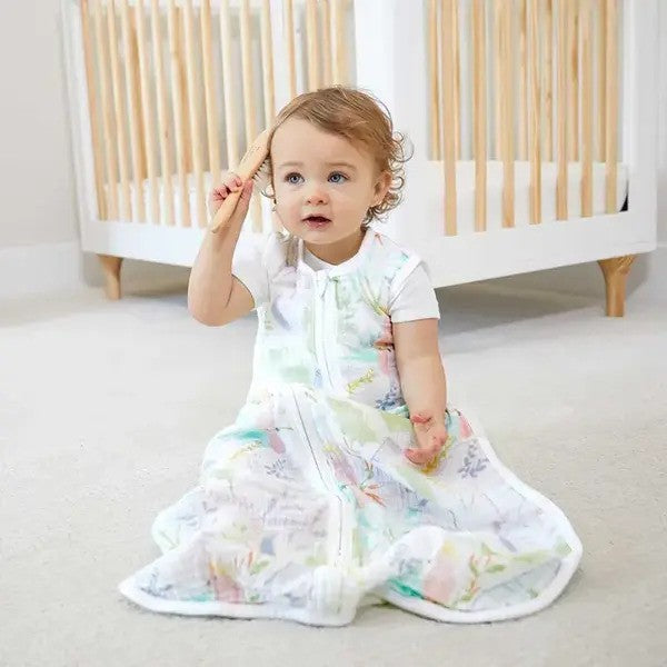 Aden + Anais Essentials Cotton Muslin 1.0 Tog Light Sleeping Bag Tropicalia