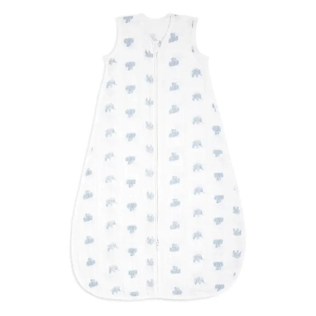 Aden + Anais Light Sleeping Bag 1.0 TOG Cotton Muslin Animal Kingdom