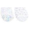 Aden + Anais (2pack) Organic Cotton Burpy Bibs ATC In The Sky