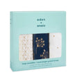 Aden + Anais (3Pack) Swaddles Mettalic Gold Deco