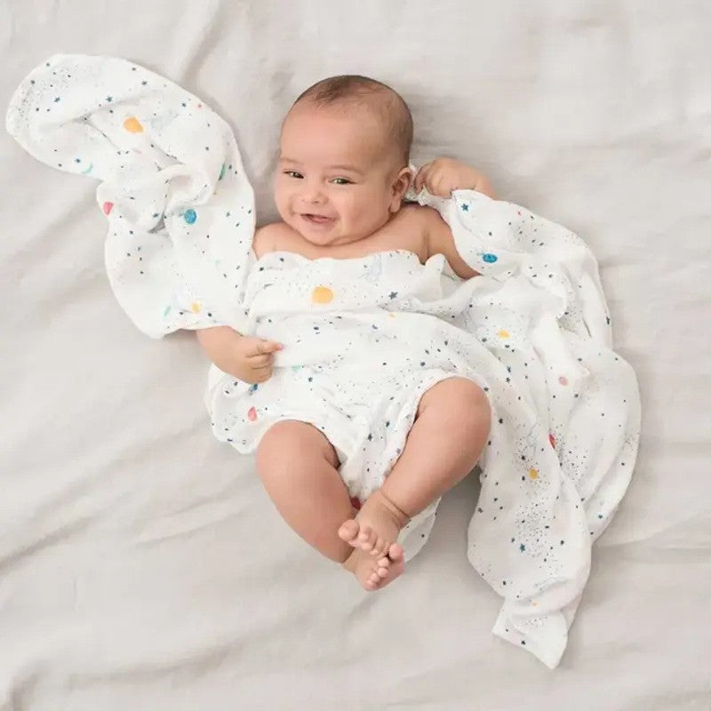 Aden + Anais (3Pack) Swaddles Silky Soft Stargaze Package May Vary Large
