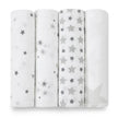 Aden + Anais (4Pack) Classic Swaddle Twinkle Package May Vary Large