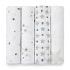 Aden + Anais (4Pack) Classic Swaddle Twinkle Package May Vary Large