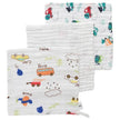 Anvi Baby Muslin Face Cloths Organic Cotton (26x26CM Set of 3) Automobiles