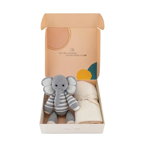 Anvi Baby Newborn (2pcs) Gift Set Tusker Dreams