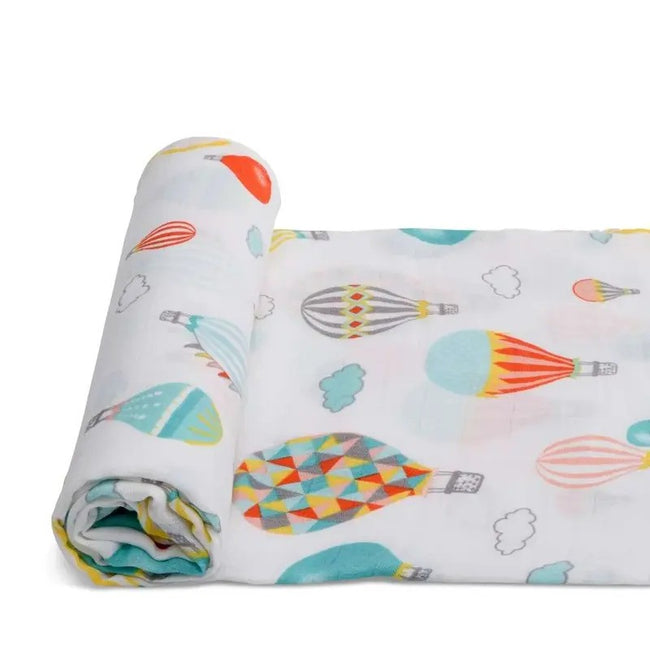 Anvi Baby Organic Muslin Swaddle Wrap (120x120cm) Cappodocia Dreams