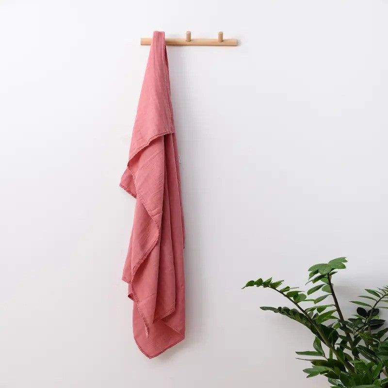 Anvi Baby Organic Muslin Swaddle Wrap (120x120cm) Purple Rain