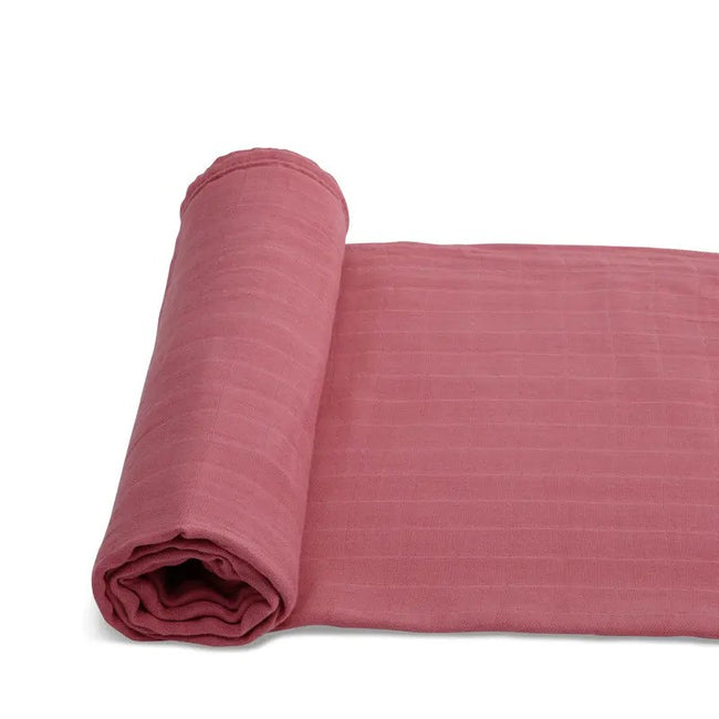 Anvi Baby Organic Muslin Swaddle Wrap (120x120cm) Purple Rain